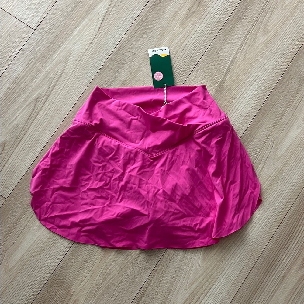 New Halara Pink tennis Skirt